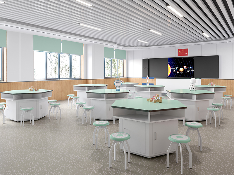 科學(xué)實(shí)驗(yàn)室（全鋼六角桌）